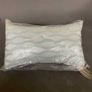 Harbor House Maya Bay Blue  Luxury Oversized Decorative Pillow 20x12" NIP